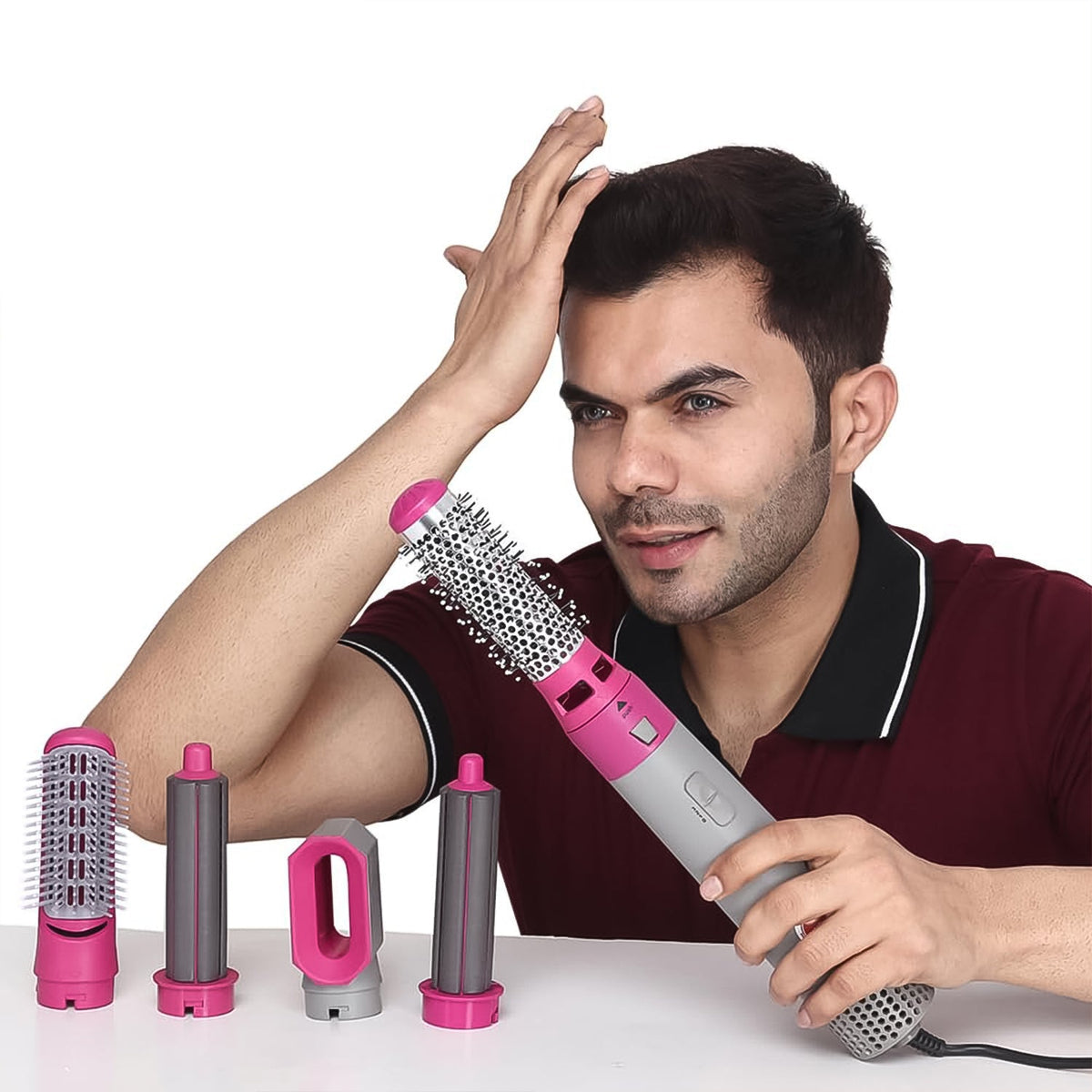 Professional High Power Multi Purpose Hair Dryer Salon (220V,50-60Hz / 1 Pc)